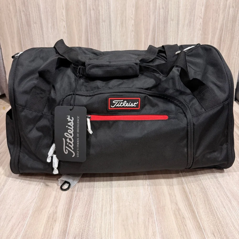 Titleist Players Convertible Duffel Bag Unisex OS Black New TA20PCD-06 Golf Bag
